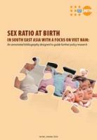 Sex ratio at birth in south east asia with a focus on Viet Nam: An annotated bibliography designed to guide further policy research